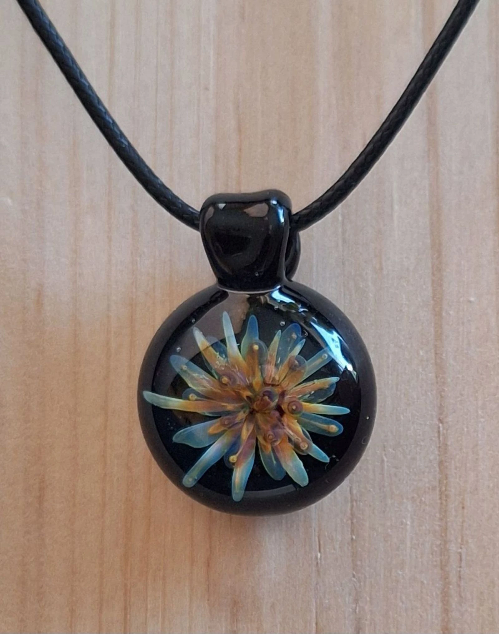 Handgemaakte lampwork glas hanger 